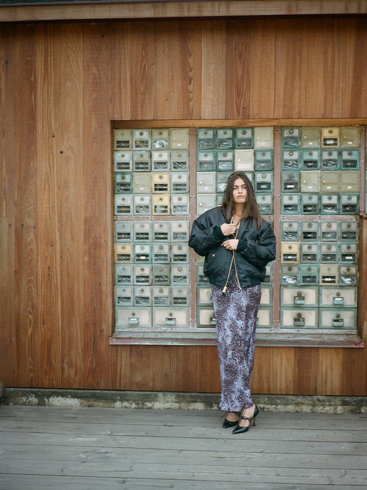 The Penelope - Purple Leopard