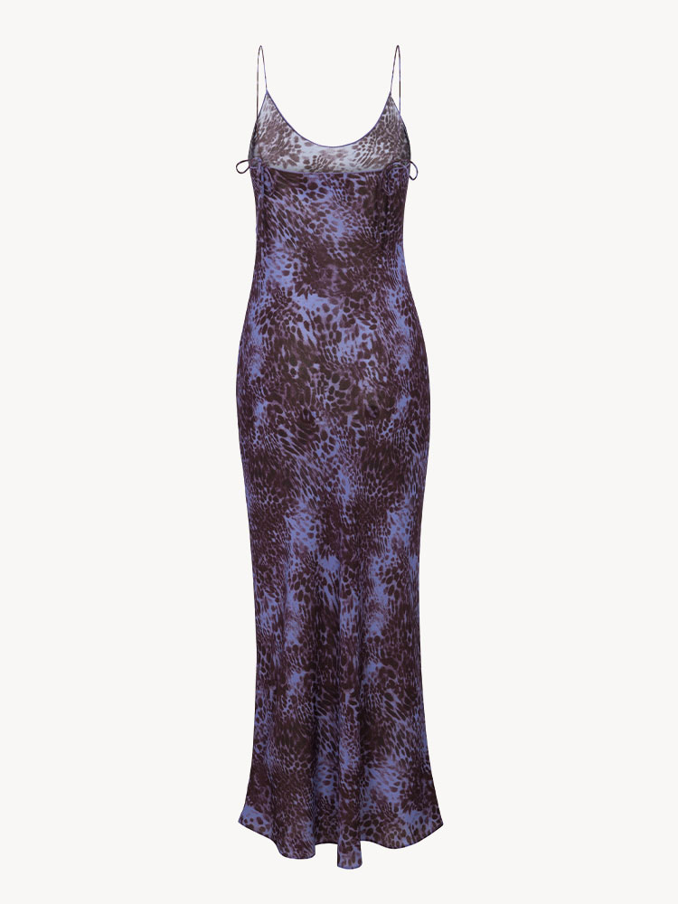 The Penelope - Purple Leopard