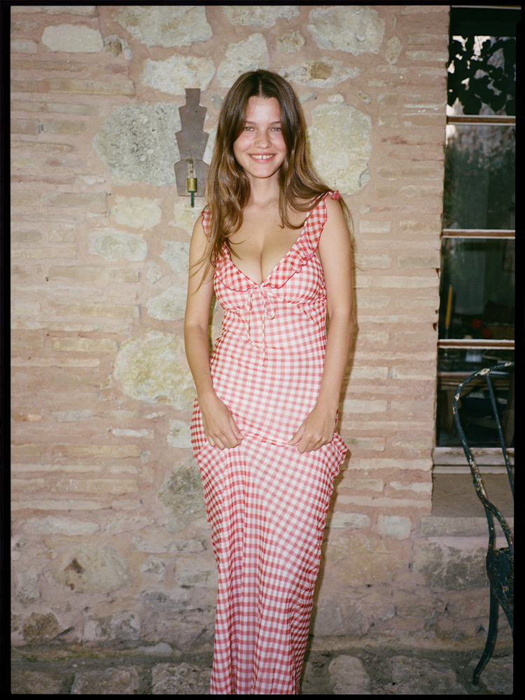 The Heidi - Rouge Gingham