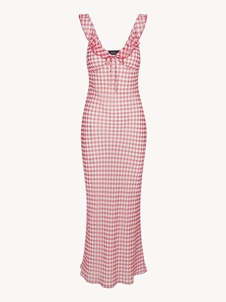 The Heidi - Rouge Gingham