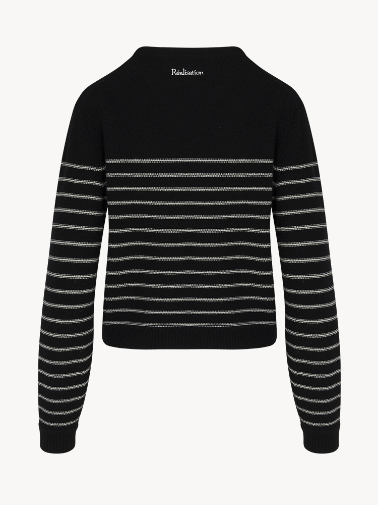 The Ani Sweater - Pepé Stripe