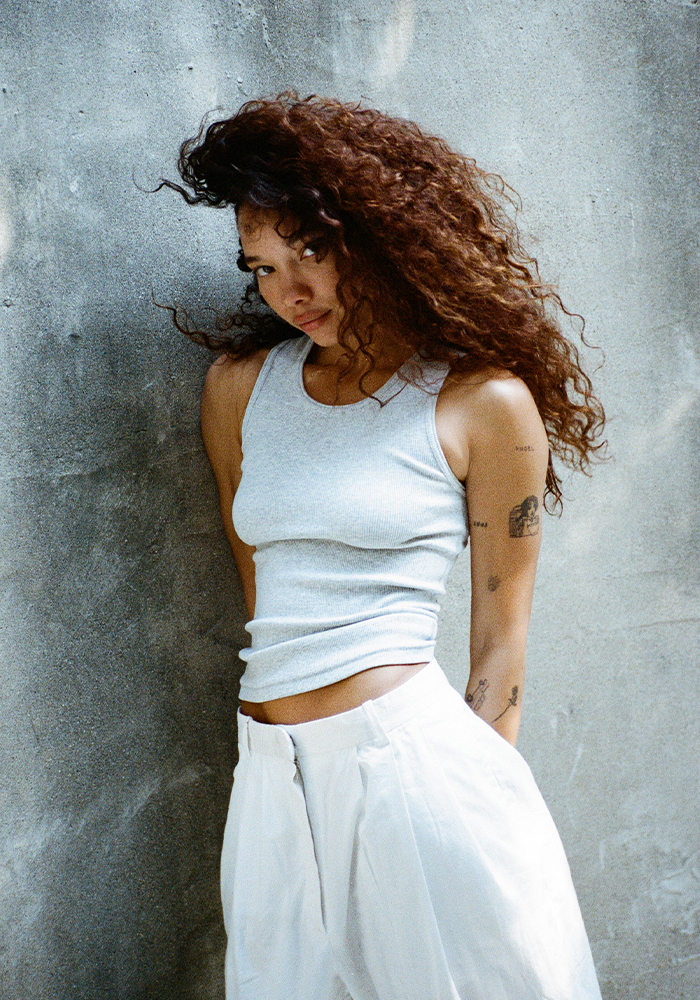 Réal Tank - Grey Marl