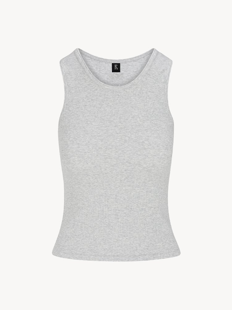 Réal Tank - Grey Marl