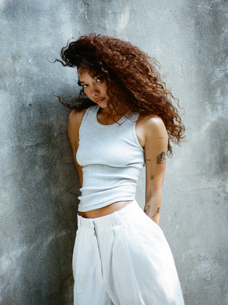 Réal Tank - Grey Marl