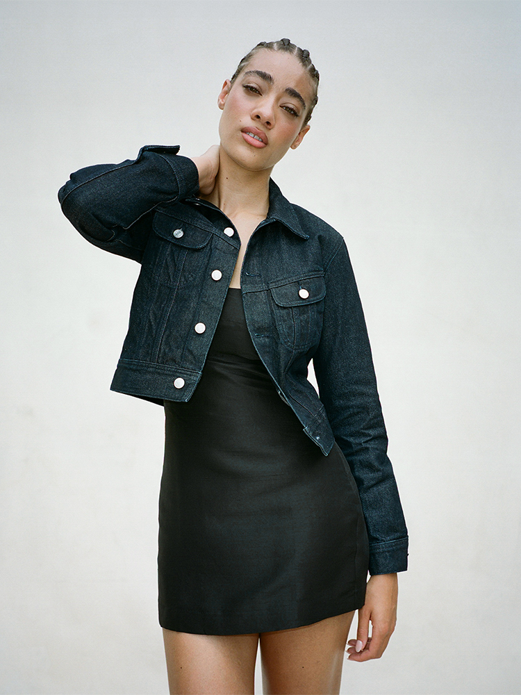 Nico Dark Indigo | Denim Jacket | Réalisation