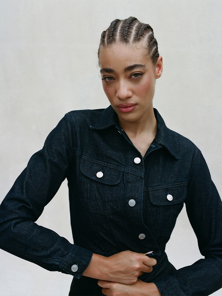 Nico Dark Indigo | Denim Jacket | Réalisation
