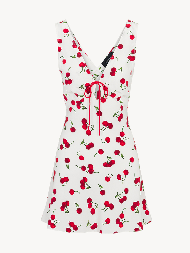 Alexa Toujours Chérie | Cherry Print Mini Dress