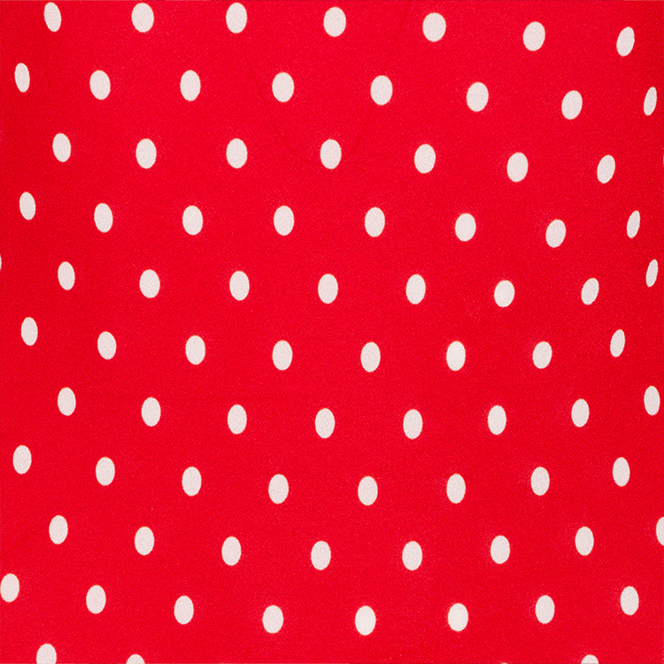 Serena Red Polka Dot | Long Sleeve Mini Dress | Réalisation