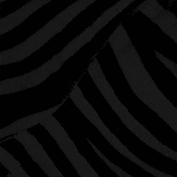 The Romy - Devoré Stripe, fabric