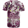 Sydney's Northern Beaches T-Shirt - Custom Big Fan Argyle Tropical Patterns Style