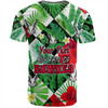 South of Sydney T-Shirt - Custom Big Fan Argyle Tropical Patterns Style