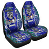 New Zealand Car Seat Covers Custom With Contemporary Style Of Aboriginal Painting