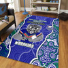 New Zealand Area Rug Custom With Contemporary Style Of Aboriginal Painting