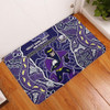 Melbourne Door Mat Custom With Contemporary Style Of Aboriginal Painting