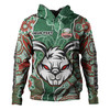 South of Sydney Grand Final Hoodie - Custom With Contemporary Style Of Aboriginal Painting