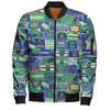 Canberra City Bomber Jacket - Team Of Us Die Hard Fan Supporters Comic Style