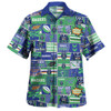 Canberra City Hawaiian Shirt - Team Of Us Die Hard Fan Supporters Comic Style