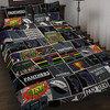 Penrith City Quilt Bed Set - Team Of Us Die Hard Fan Supporters Comic Style