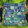 Canberra City Premium Quilt - Team Of Us Die Hard Fan Supporters Comic Style