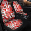 Illawarra and St George Car Seat Covers - Team Of Us Die Hard Fan Supporters Comic Style