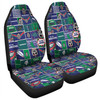 New Zealand Car Seat Covers - Team Of Us Die Hard Fan Supporters Comic Style
