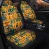 Wallabies Car Seat Covers - Team Of Us Die Hard Fan Supporters Comic Style