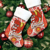 Illawarra and St George Christmas Stocking - Illawarra and St George Mascot With Art