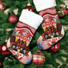 Illawarra and St George Christmas Stocking - The RED V With Culture Inspired