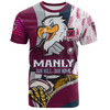 Sydney's Northern Beaches T-Shirt - Custom Go Mighty Manly - Our Hill, Our Home