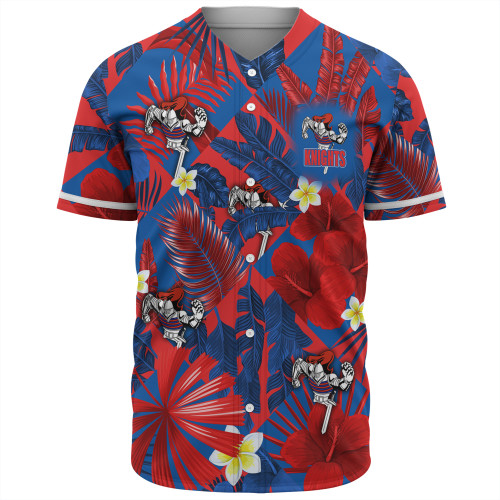 Newcastle Baseball Shirt - Custom Big Fan Argyle Tropical Patterns Style