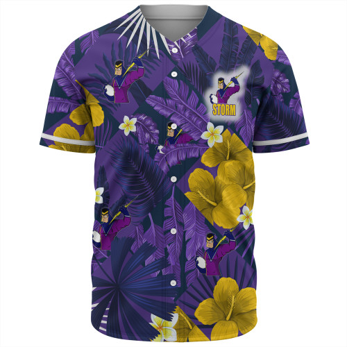 Melbourne Baseball Shirt - Custom Big Fan Argyle Tropical Patterns Style