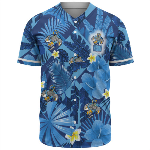 New South Wales Baseball Shirt - Custom Big Fan Argyle Tropical Patterns Style