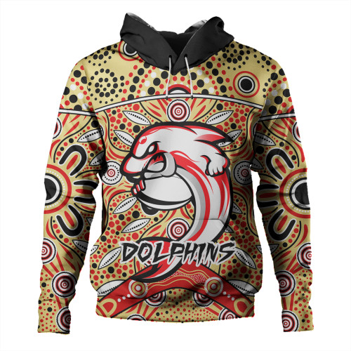 Redcliffe Hoodie - Custom With Aboriginal Style