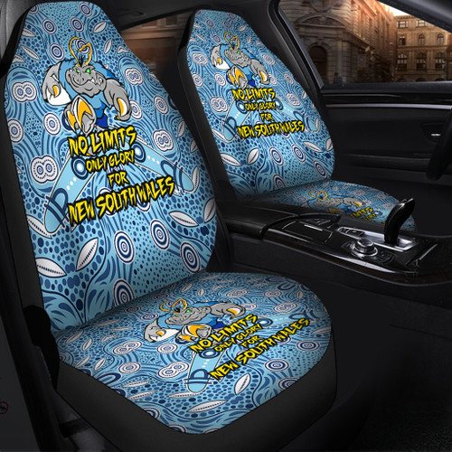 New South Wales Aboriginal Custom Car Seat Covers - Custom With Aboriginal Style Car Seat Covers