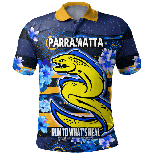 Parramatta Polo Shirt - Run To What's Real With Aboriginal Style