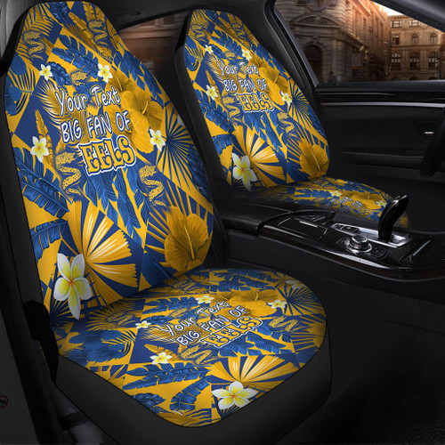 Parramatta Sport Custom Car Seat Covers - Custom Big Fan Argyle Tropical Patterns Style  Car Seat Covers