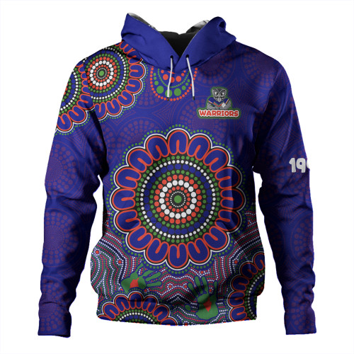 New Zealand Hoodie - Custom Australia Supporters With Aboriginal Inspired Style