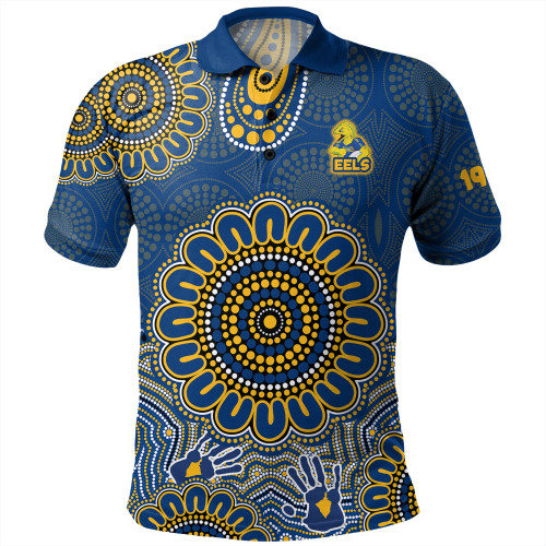 Parramatta Polo Shirt - Custom Australia Supporters With Aboriginal Inspired Style