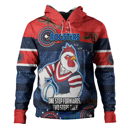 East of Sydney Hoodie - One Step Forwards Two Steps Back With Aboriginal Style