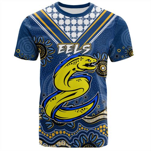 Parramatta Sport T-Shirt - Custom Blue Eels Blooded Aboriginal Inspired