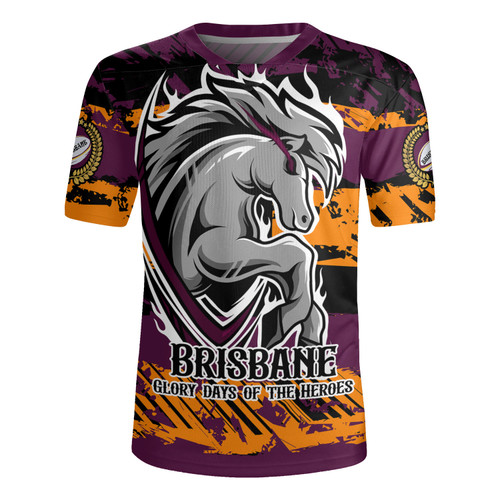 Brisbane City Rugby Jersey - Theme Song Inspired