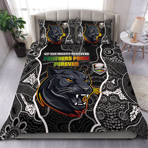 Penrith City Bedding Set Custom With Contemporary Style Of Aboriginal Painting