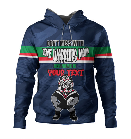 New Zealand Mother's Day Hoodie - Screaming Mom and Crazy Fan