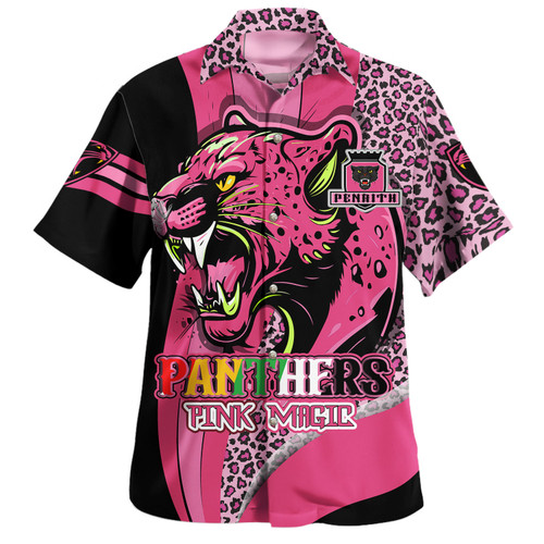Penrith City Hawaiian Shirt - Custom Mighty Penrith Pink Magic Away Jersey