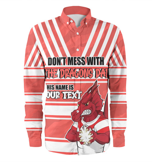 Illawarra and St George Long Sleeve Shirt - Screaming Dad and Crazy Fan