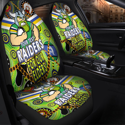 Canberra City Naidoc Week Custom Car Seat Covers - Canberra City Naidoc Week For Our Elders Dot Art Style  Car Seat Covers