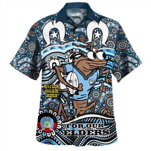 New South Wales Hawaiian Shirt - Aboriginal Inspired For Our Elders NAIDOC Week 2023