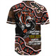 South Western of Sydney Baseball Shirt - Custom Camouflage With Aboriginal Style