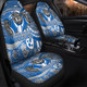 City of Canterbury Bankstown Aboriginal Custom Car Seat Covers - Aboriginal Indigenous Inspired Real Fan Car Seat Covers
