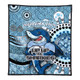 Sutherland and Cronulla Aboriginal Custom Quilt - Aboriginal Indigenous Inspired Real Fan Quilt